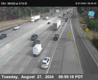 (C094) NB 805 : 47th Street (on ramp)