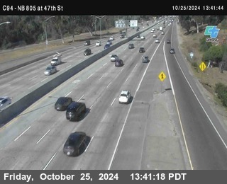 (C094) NB 805 : 47th Street (on ramp)