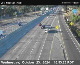 (C094) NB 805 : 47th Street (on ramp)