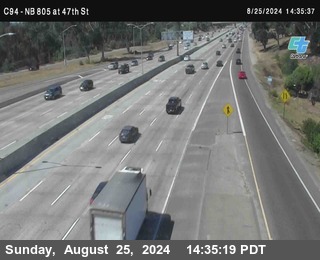 (C094) NB 805 : 47th Street (on ramp)