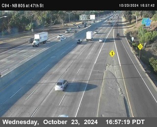 (C094) NB 805 : 47th Street (on ramp)