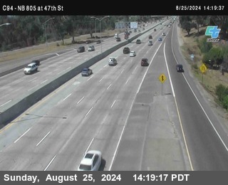 (C094) NB 805 : 47th Street (on ramp)