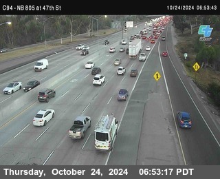 (C094) NB 805 : 47th Street (on ramp)