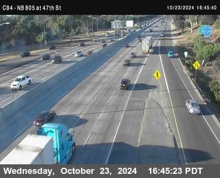 (C094) NB 805 : 47th Street (on ramp)