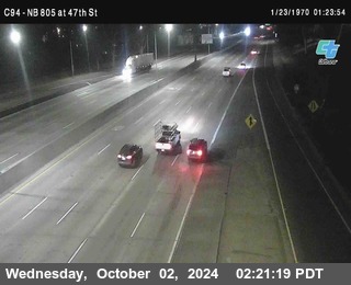 (C094) NB 805 : 47th Street (on ramp)