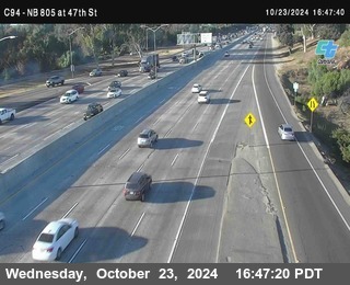 (C094) NB 805 : 47th Street (on ramp)