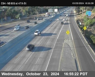 (C094) NB 805 : 47th Street (on ramp)