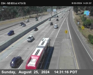 (C094) NB 805 : 47th Street (on ramp)