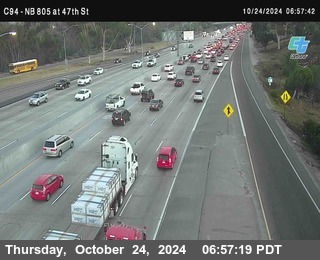 (C094) NB 805 : 47th Street (on ramp)