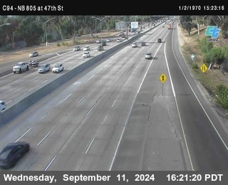 (C094) NB 805 : 47th Street (on ramp)