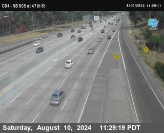 (C094) NB 805 : 47th Street (on ramp)