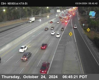 (C094) NB 805 : 47th Street (on ramp)