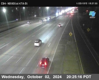 (C094) NB 805 : 47th Street (on ramp)