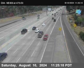 (C094) NB 805 : 47th Street (on ramp)