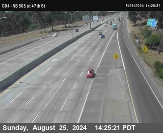 (C094) NB 805 : 47th Street (on ramp)