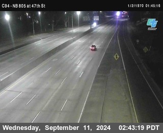 (C094) NB 805 : 47th Street (on ramp)