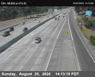 (C094) NB 805 : 47th Street (on ramp)