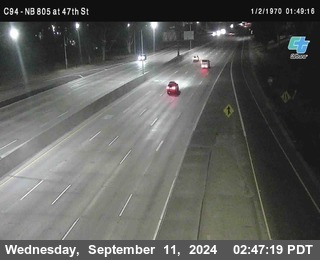 (C094) NB 805 : 47th Street (on ramp)