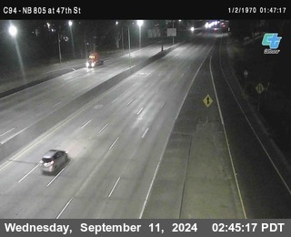 (C094) NB 805 : 47th Street (on ramp)