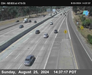 (C094) NB 805 : 47th Street (on ramp)