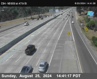 (C094) NB 805 : 47th Street (on ramp)