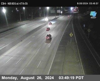 (C094) NB 805 : 47th Street (on ramp)