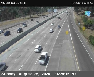 (C094) NB 805 : 47th Street (on ramp)