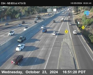 (C094) NB 805 : 47th Street (on ramp)