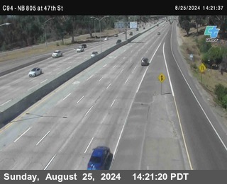 (C094) NB 805 : 47th Street (on ramp)