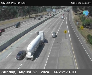 (C094) NB 805 : 47th Street (on ramp)