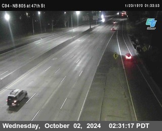 (C094) NB 805 : 47th Street (on ramp)