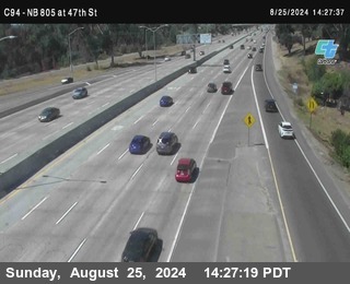 (C094) NB 805 : 47th Street (on ramp)