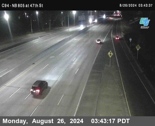 (C094) NB 805 : 47th Street (on ramp)