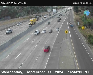 (C094) NB 805 : 47th Street (on ramp)