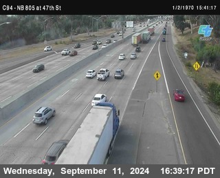 (C094) NB 805 : 47th Street (on ramp)