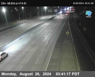 (C094) NB 805 : 47th Street (on ramp)