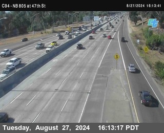 (C094) NB 805 : 47th Street (on ramp)