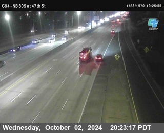 (C094) NB 805 : 47th Street (on ramp)