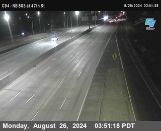 (C094) NB 805 : 47th Street (on ramp)