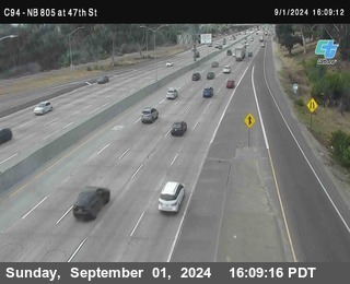 (C094) NB 805 : 47th Street (on ramp)