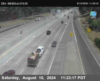 (C094) NB 805 : 47th Street (on ramp)