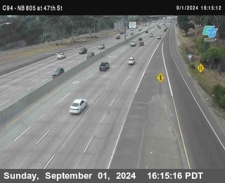 (C094) NB 805 : 47th Street (on ramp)