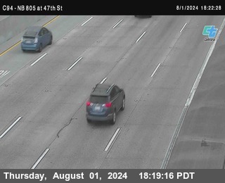 (C094) NB 805 : 47th Street (on ramp)