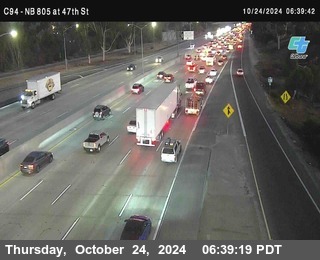 (C094) NB 805 : 47th Street (on ramp)