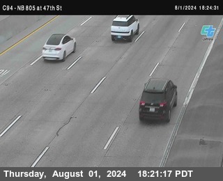 (C094) NB 805 : 47th Street (on ramp)