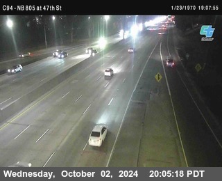 (C094) NB 805 : 47th Street (on ramp)