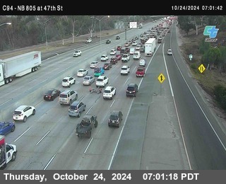 (C094) NB 805 : 47th Street (on ramp)