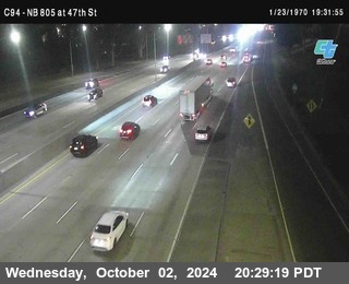 (C094) NB 805 : 47th Street (on ramp)