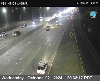 (C094) NB 805 : 47th Street (on ramp)