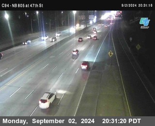 (C094) NB 805 : 47th Street (on ramp)